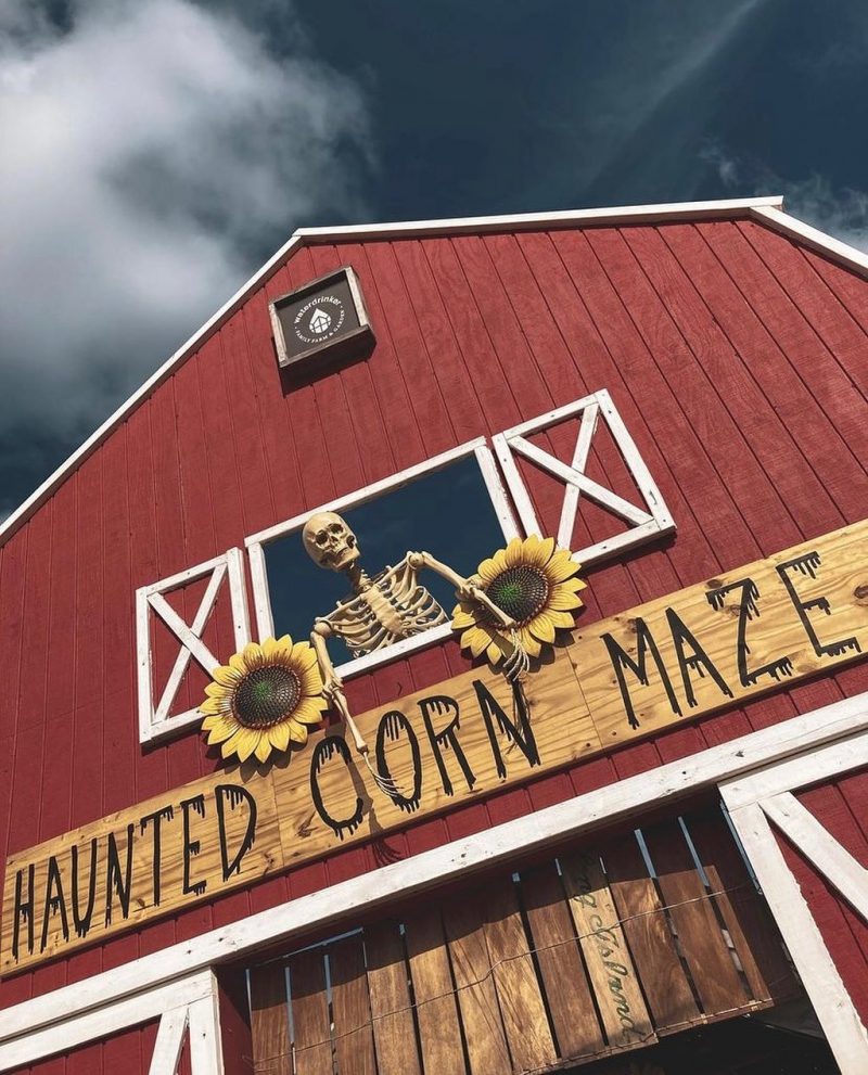 haunted corn maze near me